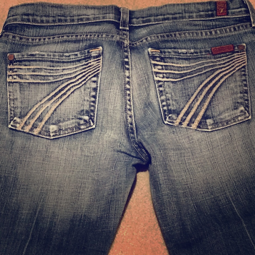 7 For All Mankind Jean shorts